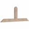 Ekena Millwork Portland Smooth Timber Gable Bracket, Douglas Fir, 72"W x 27"H x 3 1/2"D x 5 1/2"F, 9/12 Pitch GBW072X27X0406POR00SDF - alternate 2
